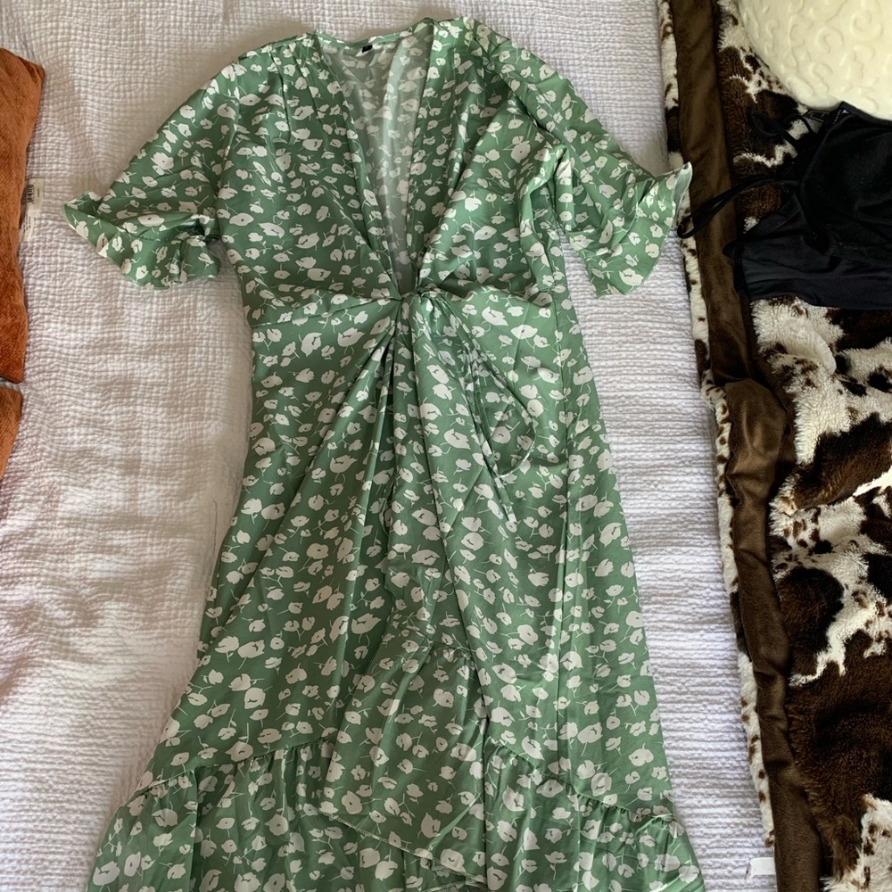 Summer Floral Print Dress